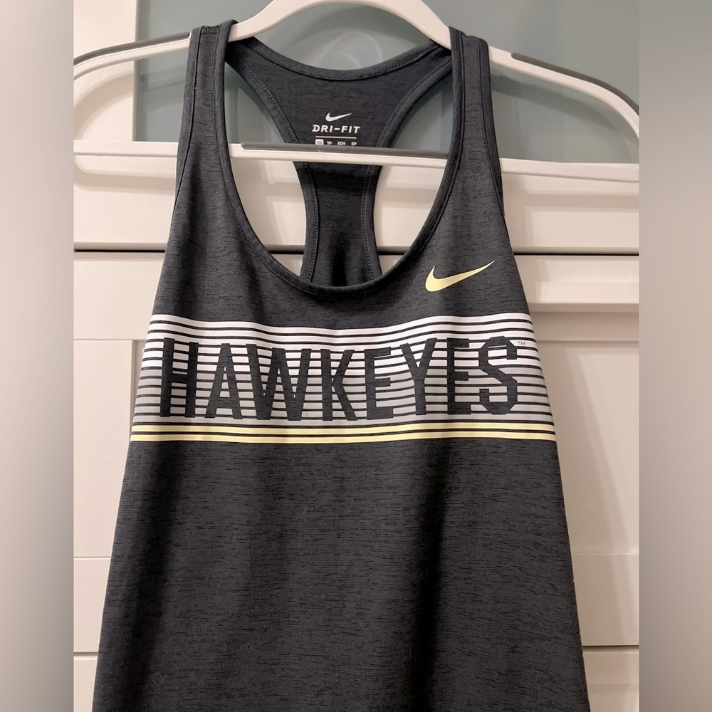 Nike Iowa Hawkeyes Performance Racerback Tank - Picture 2 of 6
